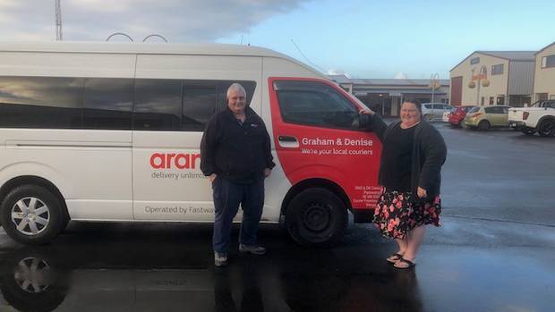 Whanganui's Fastway Couriers franchisees Graham and Denise Clarke adopt name of parent company Aramex