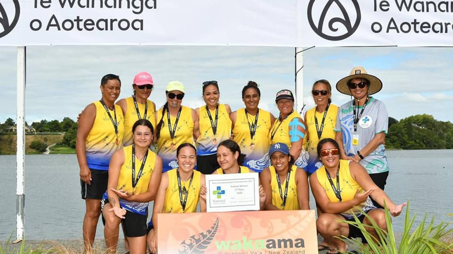 Rotorua waka ama veteran grabs national medal haul