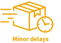 Minor delays