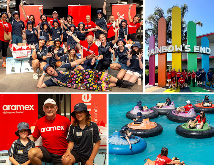 Fun day had by all at Camp Quality’s Aramex Day at Rainbow’s End