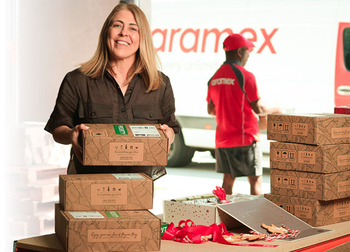 Aramex courier delivery